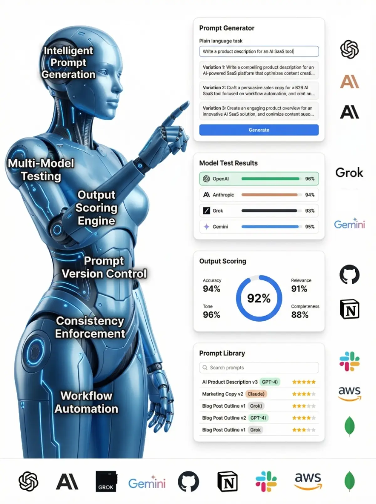 AutoPrompt Agent generating production-ready prompts from Jira tickets
