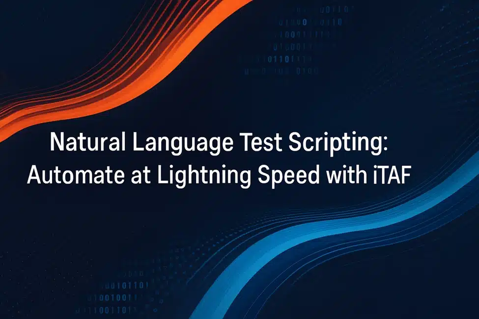 iTAF Transforms Testing with Natural Language