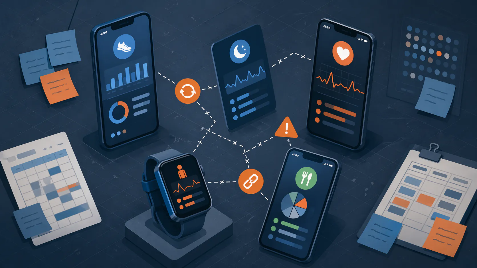 Disconnected wellness apps and raw metrics without a unified member journey