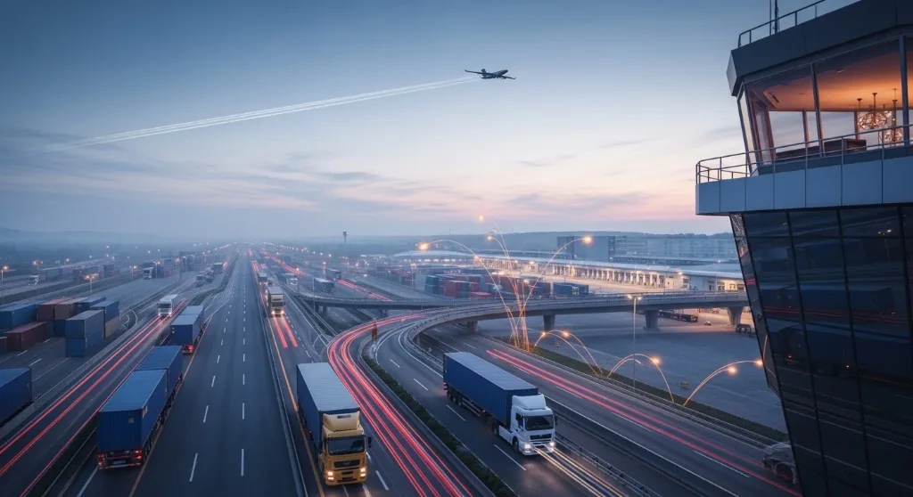Linehaul operations environment with agent-driven orchestration concept